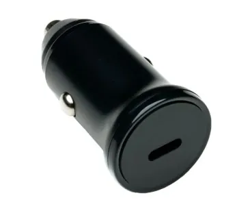DINIC USB KFZ 20W C Schnellladegerät, Bulk-Box PD 3.0 Schnellladefunktion, schwarz